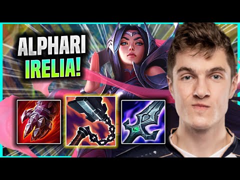 ALPHARI IS A BEAST WITH IRELIA! - VIT Alphari Plays Irelia TOP vs Akshan! | Preseason 2022