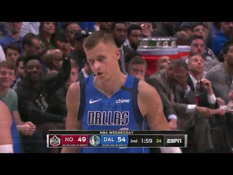 Kristaps Porzingis vs. Pelicans: 34 pts, 12 reb, 3 ast, 5 blk ALL PLAYS 2019/2020 [04.03.20.]