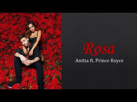 Anitta ft. Prince Royce - Rosa (lyrics)