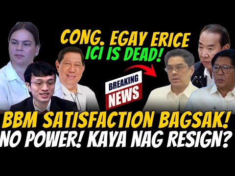 BREAKING! BAGSAK NA SI BONGET! ICI IS DEAD AYON KAY CONG. EDGAR ERICE. DAHILAN NI SINGSON NO POWER?