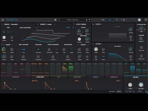 A Modulation Monster: Pigments by Arturia
