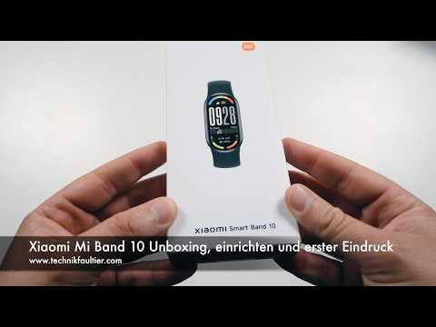 Xiaomi Mi Band 10 unboxing, setup and first impression
