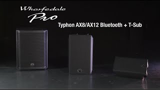Wharfedale Pro Typhon AX12 - bluetooth - Video