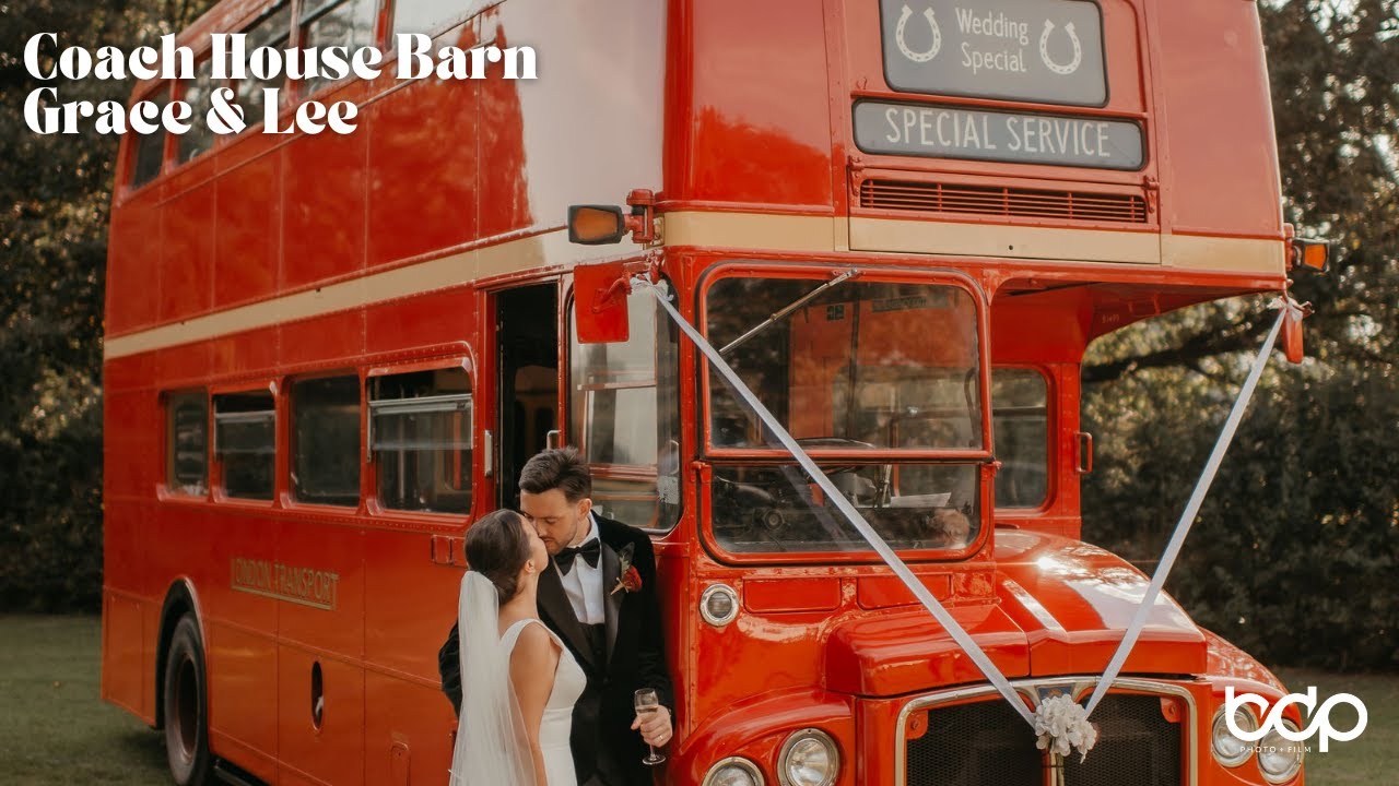 Coach House Barn wedding photography and film