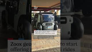Zoox receives federal approval to launch paid autonomous vehicle service
