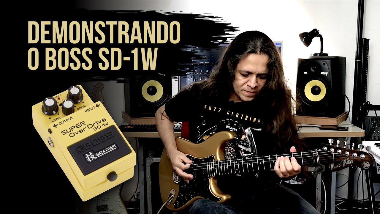 Demonstrando o Boss SD-1w | Ricardo Marins