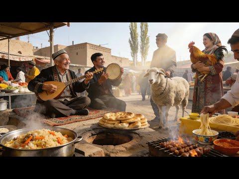China–Afghanistan Border Bazaar:Uyghur Life, Handicrafts and Music