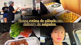 VLOG | DELIVERY DE SALGADOS EM UM SÁBADO 