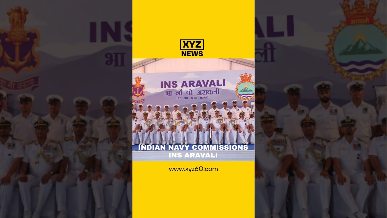 INDIAN NAVY COMMISSIONS INS ARAVALI
