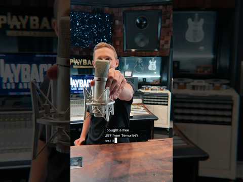 I bought FREE FAKE U87 from TEMU. Use my referral code to get free gift: 242563541 #audioengineer