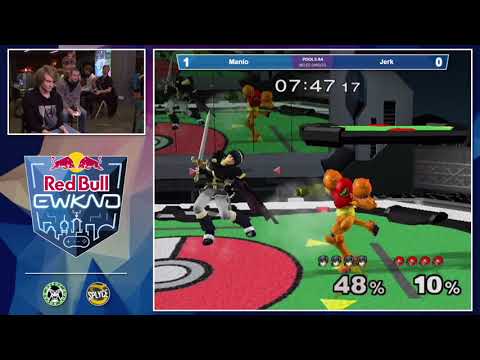RB EWKND - Manio (Marth) Vs. Jerk (Samus) - Pools A4 - Melee Singles