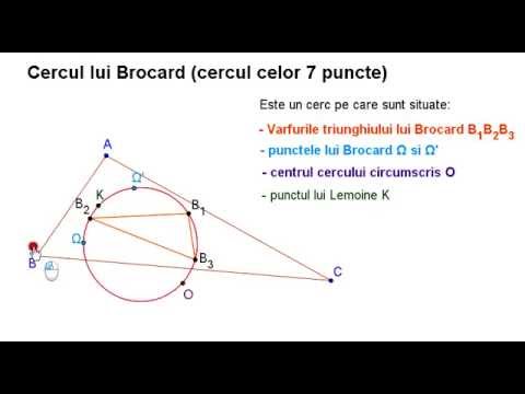 Cercul celor 7 puncte (cercul lui Brocard)