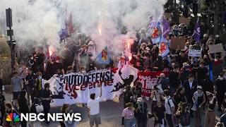 Over 500 French schools shut down amid violent student protests