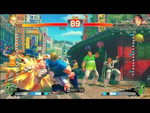 SSF4 Rank Match  BIGDANMUL (AB)  vs  tatuya13alm (RY)
