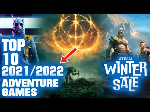 Steam WINTER Sale 2022 - Top 10 Adventure Games to Buy!