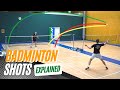 The 11 Basic Shots In Badminton From Different Angles