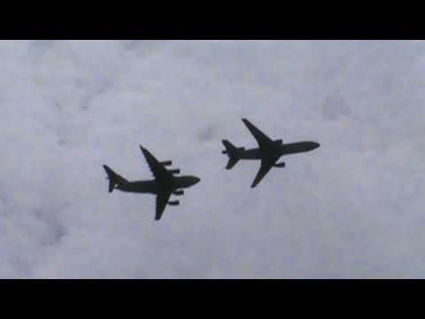 C-17 and KC-10 Simulated Air Refueling Demo