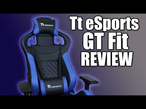 Tt eSports GT Fit Professional Gaming Chair Review Video