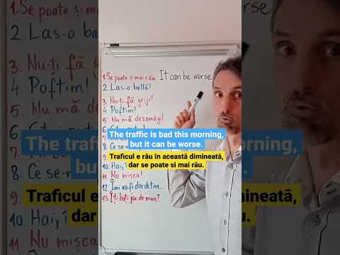 Expresii utile in Engleza: "Se poate si mai rau" #shorts