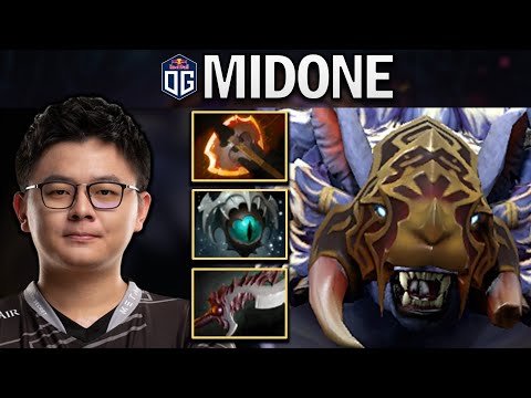 OG.MIDONE URSA WITH BATTLEFURY & ABYSSAL - DOTA 2 7.27 GAMEPLAY