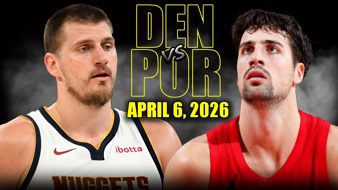 4월7일 덴버 포틀랜드 NBA 하이라이트