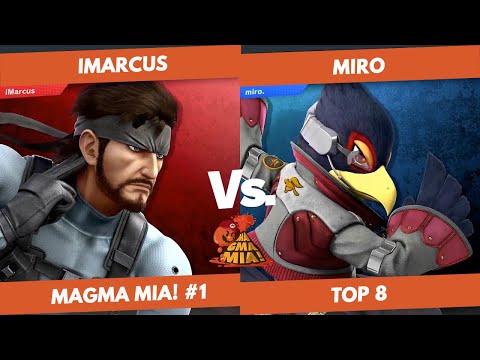iMarcus(Snake) vs Miro(Falco) - TOP 8 WINNER - MAGMA MIA! #1