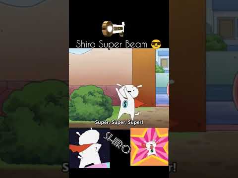 shiro super beam😎 #shiro #shinchanlover #shorts #viral