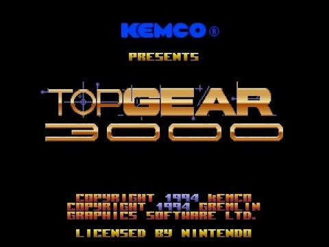 Top Gear 3000 Super Nintendo