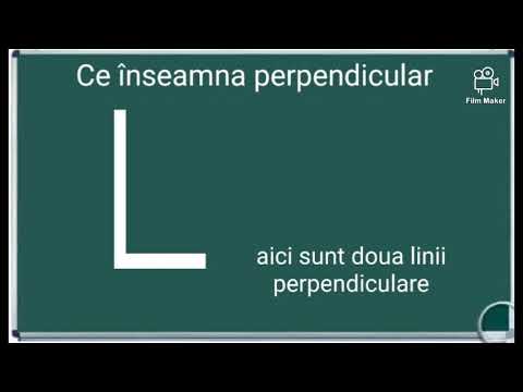 Ce inseamna perpendicular , matematica ?