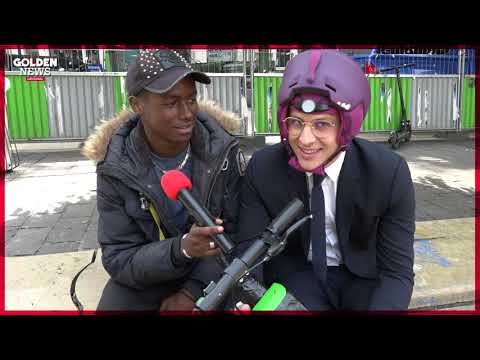 LORIS A LA RUE : Les trottinettes électriques