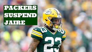 Packers SUSPEND CB Jaire Alexander