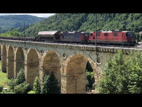 [FR/DE]Trafic ferroviaire/Bahnverkehr Trimbach+Rümlingen(Läufelfingerli)-Transports Publics Suisses