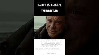 Script to Scene - THE WRESTLER  #shorts