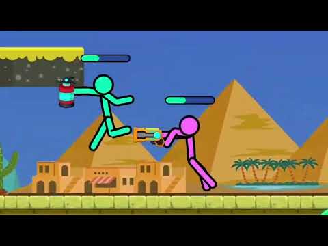 Stickman Fight: 2 Player Games video