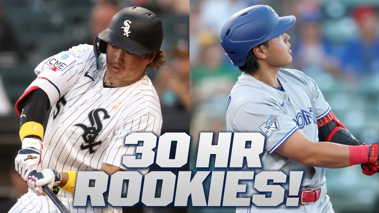 Munetaka Murakami and Kazuma Okamoto become the 1st Japanese-born rookies to hit 30 home runs! 🇯🇵