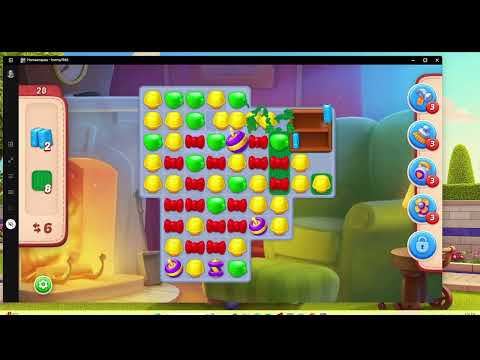 Homescapes Level 28 | Audio Talkthrough Walkthrough | F2P Tips and Strategy Guide