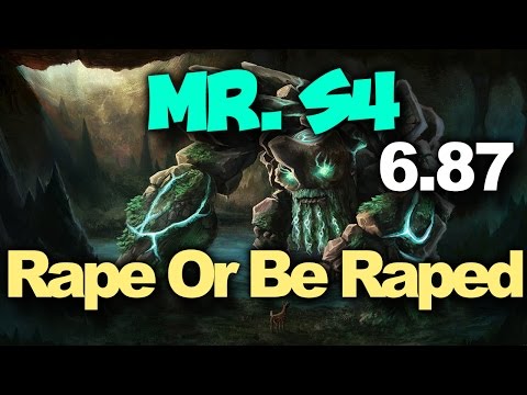S4 Tiny 6.87 : Rape Or Be Raped Vol 2 - RAGE Dota 2 Rank Match Gameplay