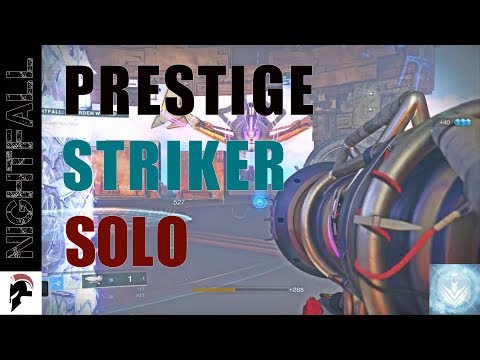 Destiny 2 - Solo Prestige Nightfall - A Garden World (W/Commentary)