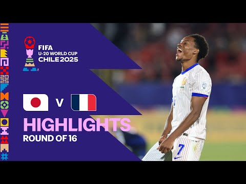Japan vs France Highlights | FIFA U-20 World Cup Chile 2025