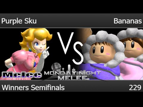 MNM 229 - Purple Sku (Peach) vs PS | Bananas (ICs) Winners Semifinals - Melee