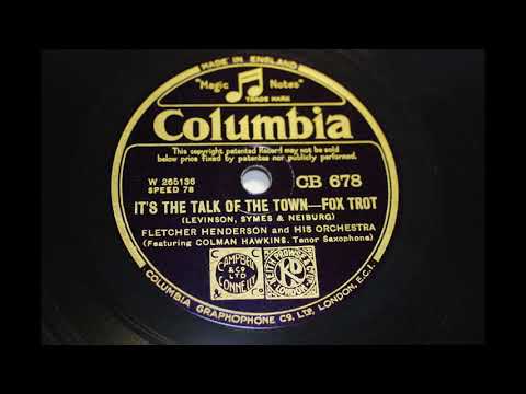[It's The Talk Of The Town] Fletcher Henderson And His Orchestra 1933,