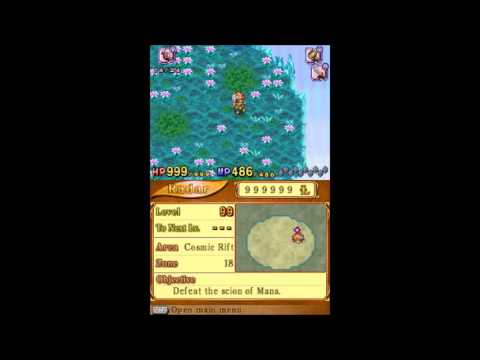 Children of mana : Final boss : Max level and  best weapon