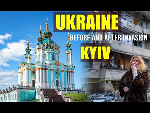 KYIV | Capital of Ukraine | Before and after Russian invasion | киев