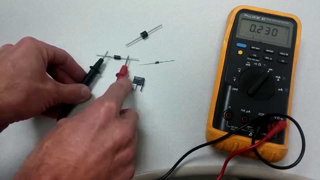 How to test a diode