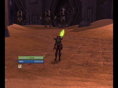 Hunter Eagle Eye scouting AQ40 for mindslayers (Quickest Route)