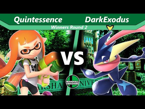 Marshall Smashers 69 -  RPG| Quintessence (Inkling) VS DarkExodus (Greninja/Pichu)