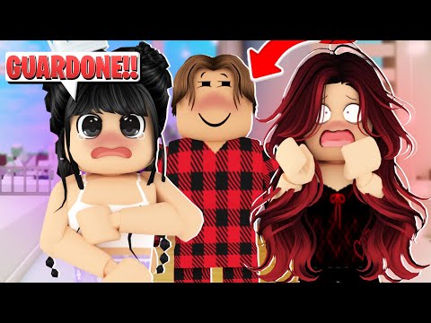 A CREEPY GUY SPYING ON ME AND MY BEST FRIEND AT OUR SLEEPOVER ON BROOKHAVEN ROBLOX!!