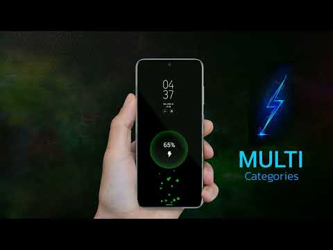 Battery Charging Animation Video