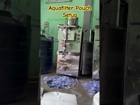 💧 Start a Water Pouch Business with Low Investment & High Profit! 💸