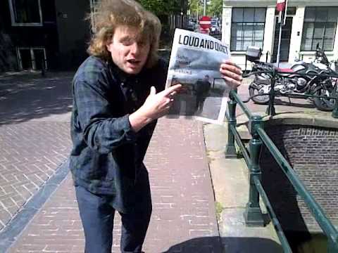 Mac DeMarco pushes Loud And Quiet magazine in Amsterdam